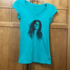 Turquoise T-shirt